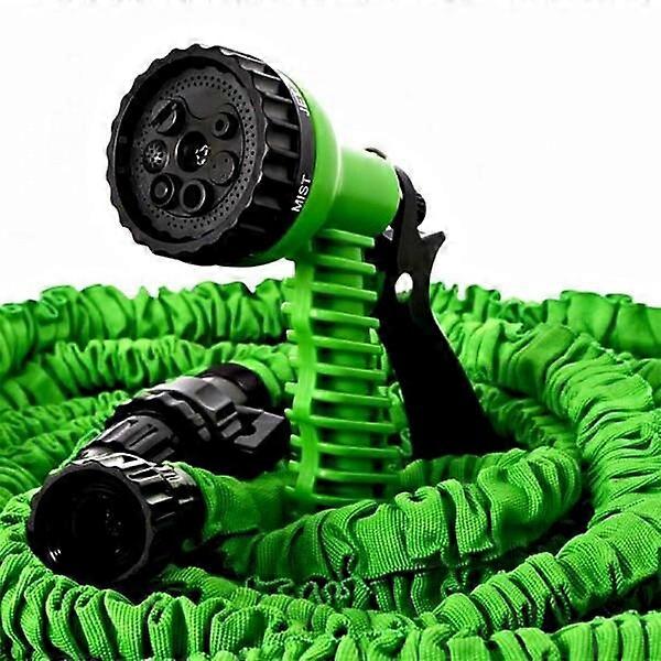 Retractable watering hose, with 7 - speed nozzle, double - walled and stable, not easy to break