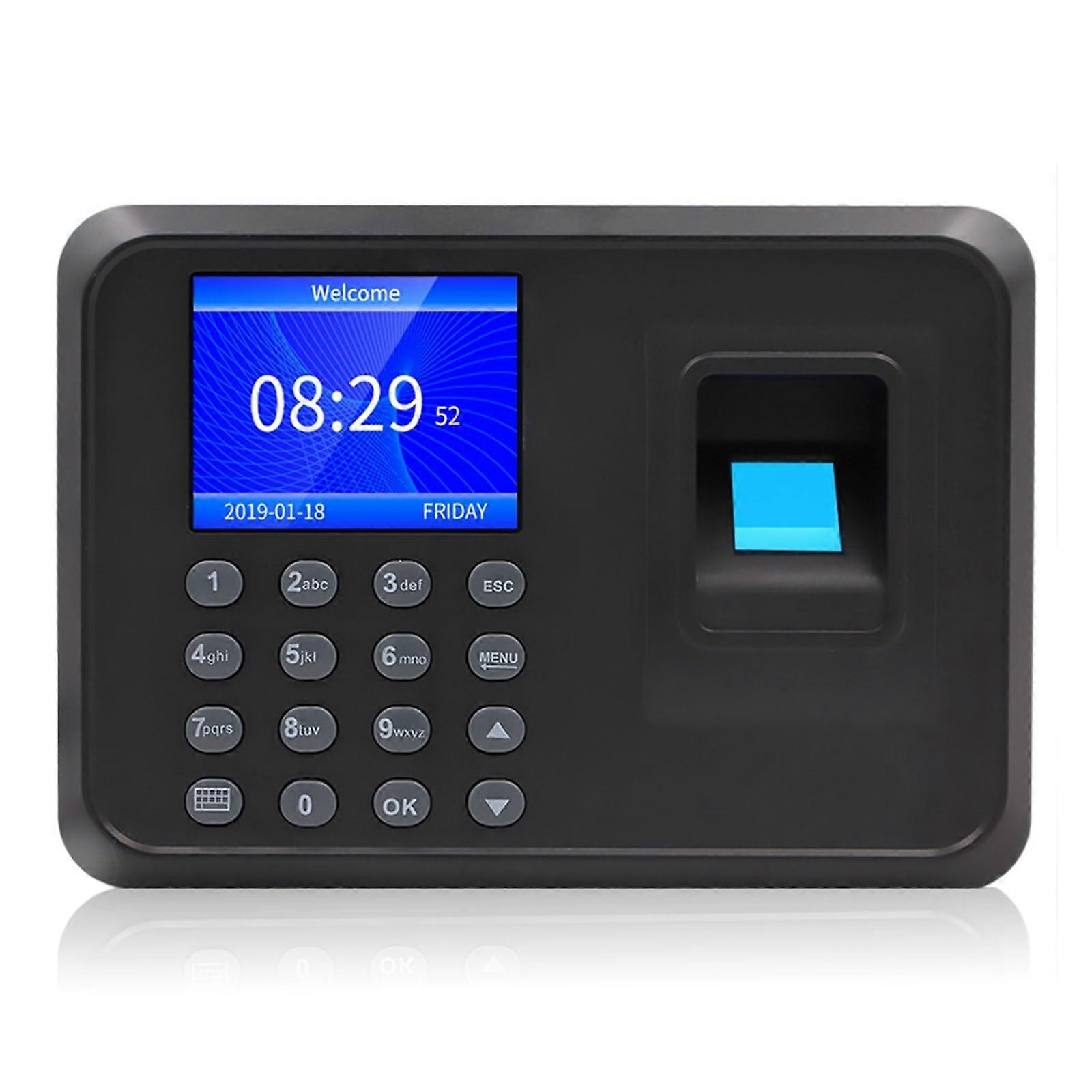 Fingerprint Time Machine 2.4 Inch LCD Screen for Small Business