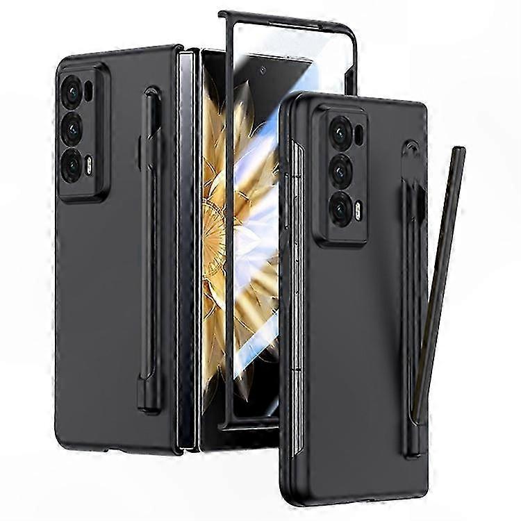 5G Phone Case with Tempered Glass and Stylus - Soft Skin-touch Cover for Compatible Devices