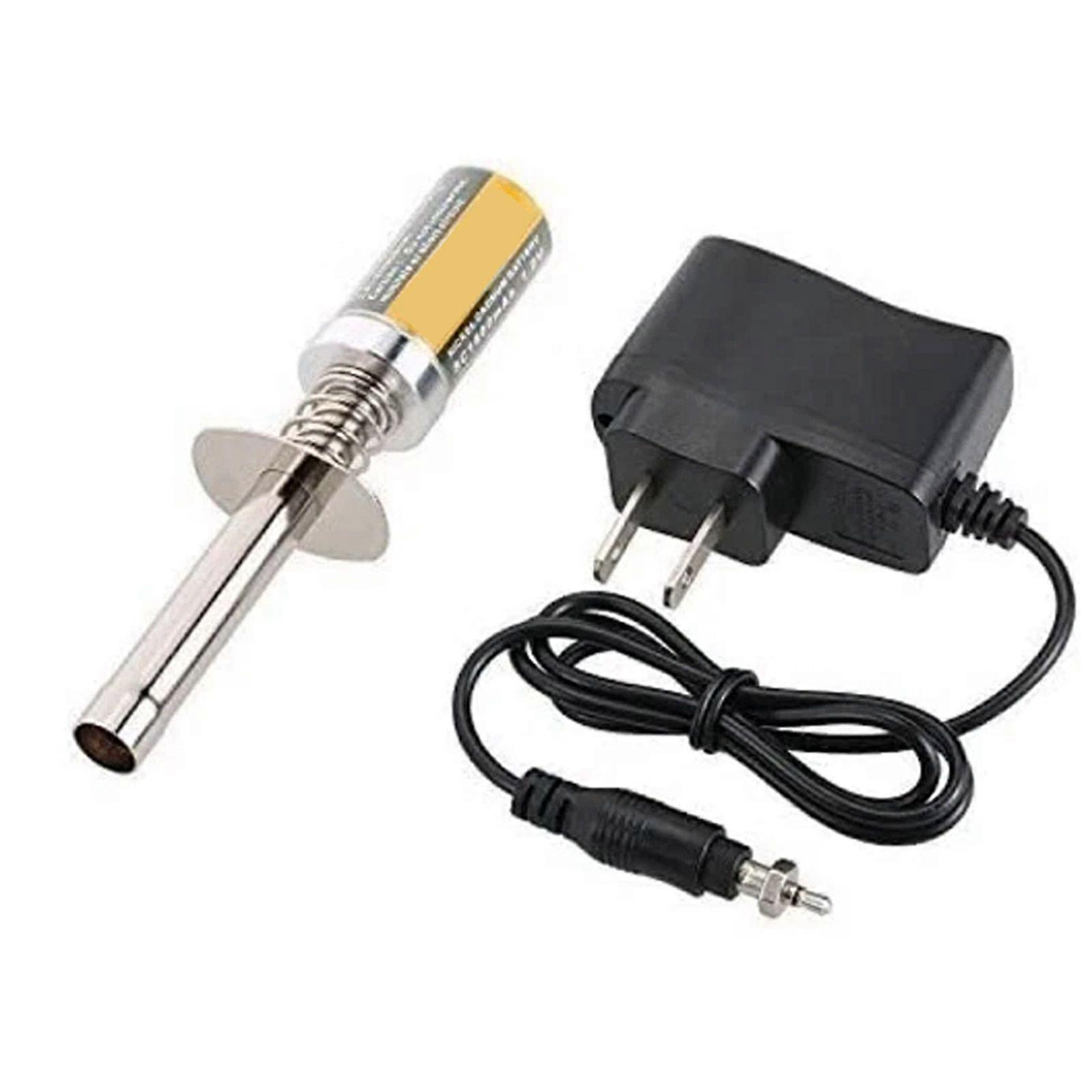 Nitro Starter Kit Glow Plug Igniter with Battery Charger for HSP For RedCat QY