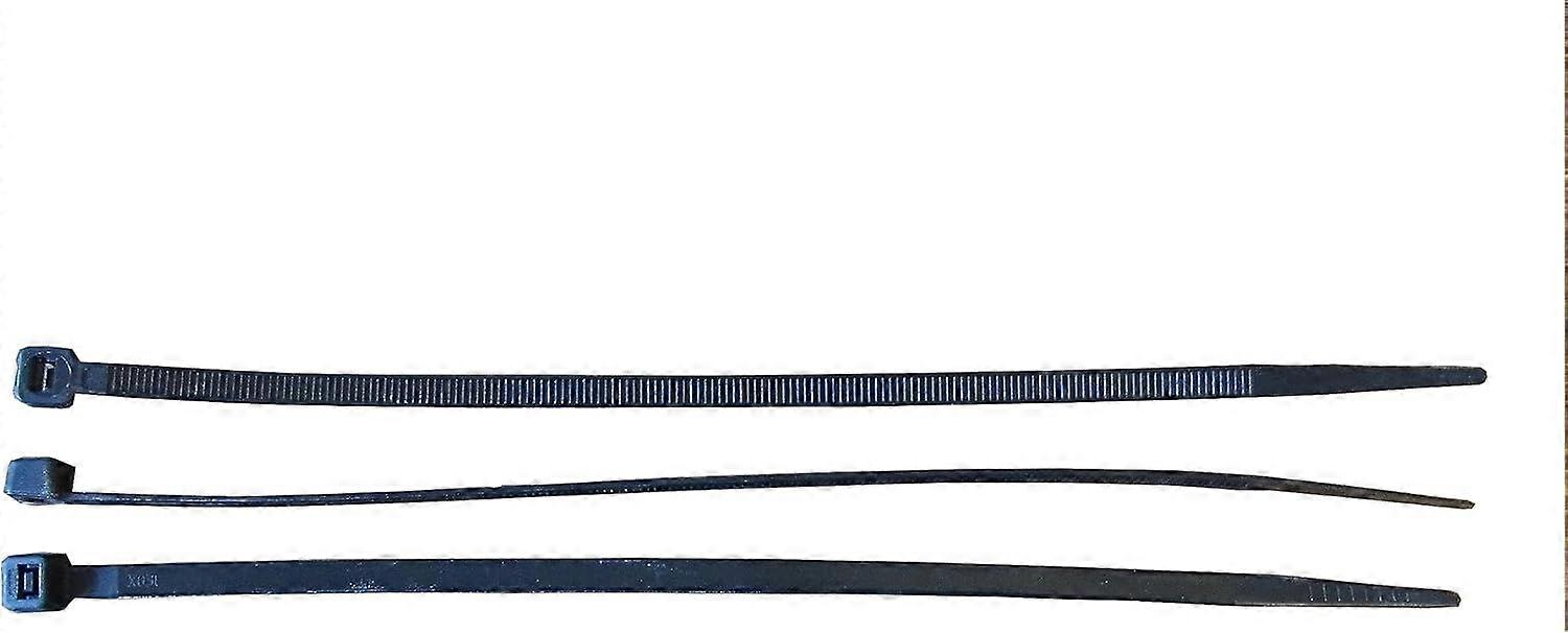 Cable Zip Ties U Resistant 50lb Black Zip Ties (7", 500 pcs)