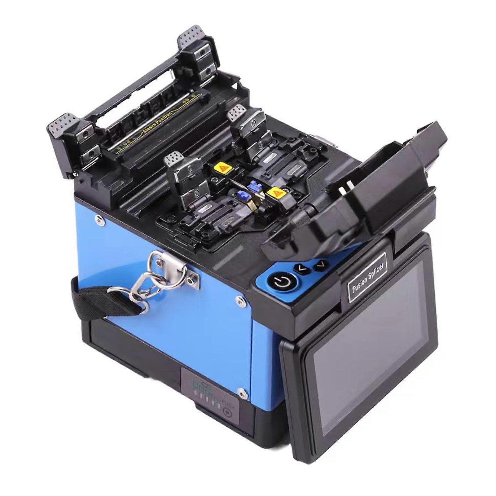 JW4108H Fiber Fusion Splicer 8s Splicing 18s Heating 5200mAh UK Plug