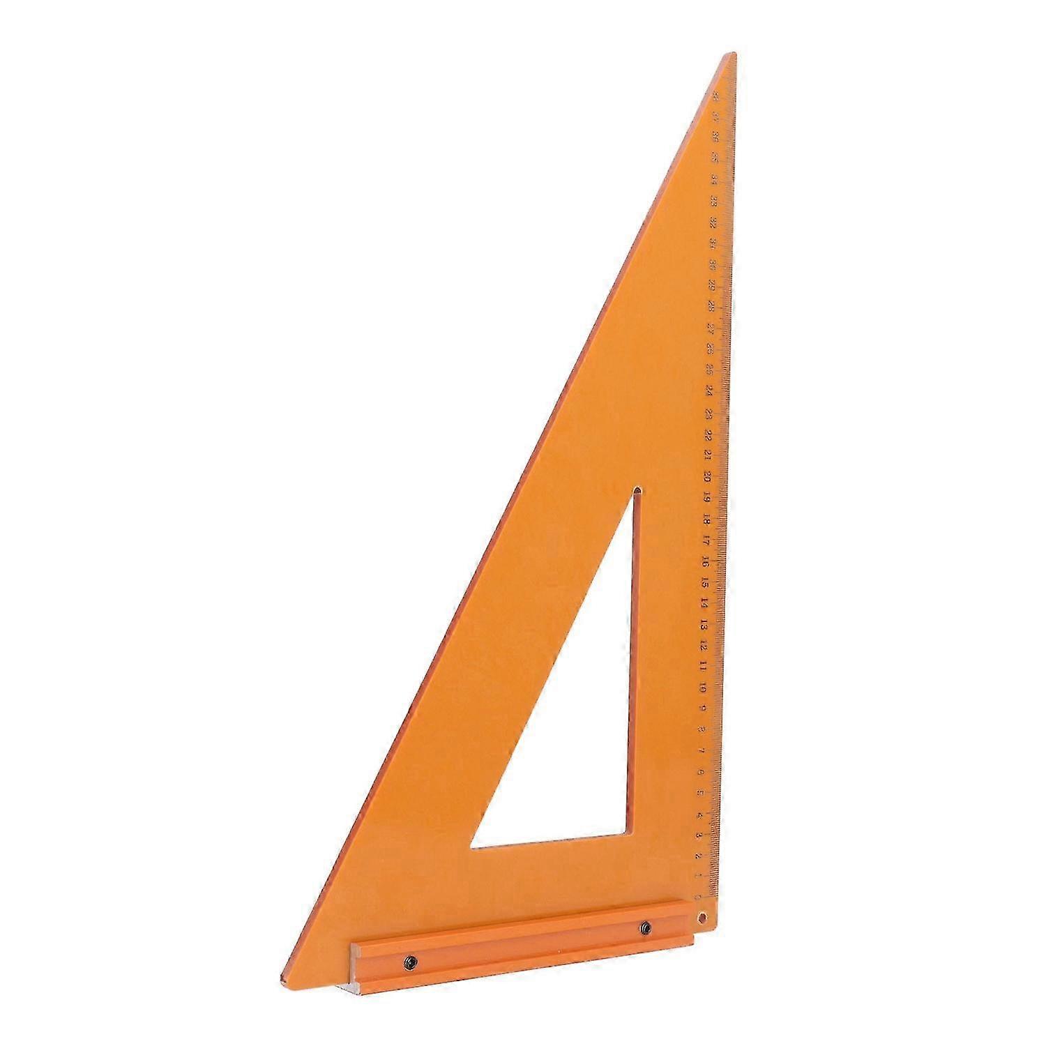 Woodworking Triangle Ruler 40x23cm Engineering Plastic High Accuracy 90° Right Angle Carpenter Squar