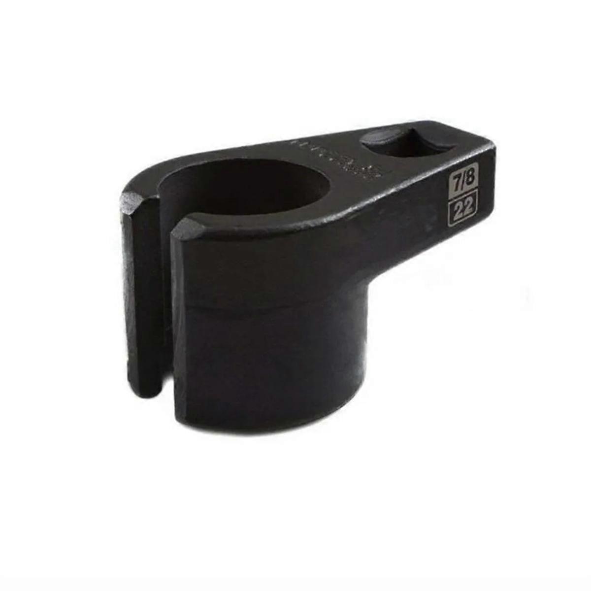 -V Steel 7/8 22mm Oxygen Sensor Sleeve 3/8 Drive Oxygen Sensor Removal Tool Sensor Socket Quick Disassembly