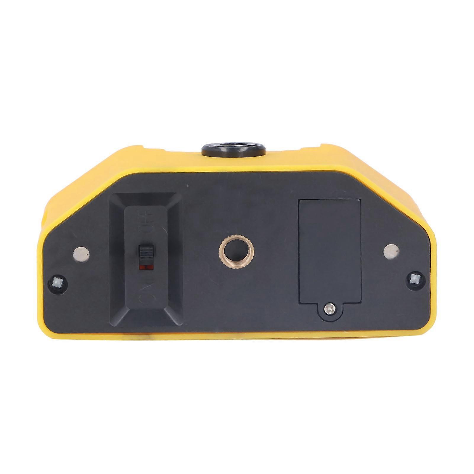 Mini Vertical Cross Line Laser Marker Multifunctional Level Measuring Instrument Yellow