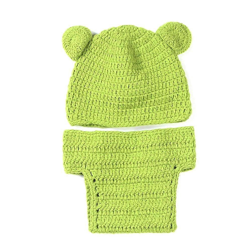 Infant Handmade Hat for Baby Photo Props Featuring