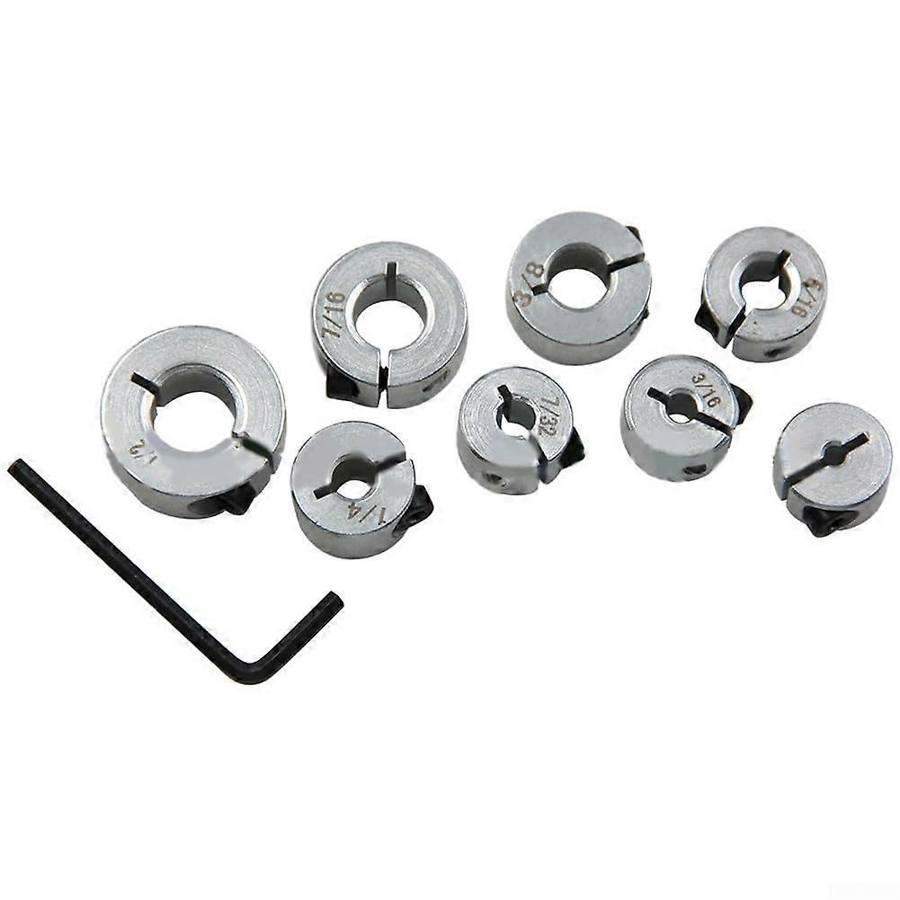 Positioning for RING 8Piece Set Open Type Optical Shaft Fixing for RING Shaft Sleeve Imperial Compatible
