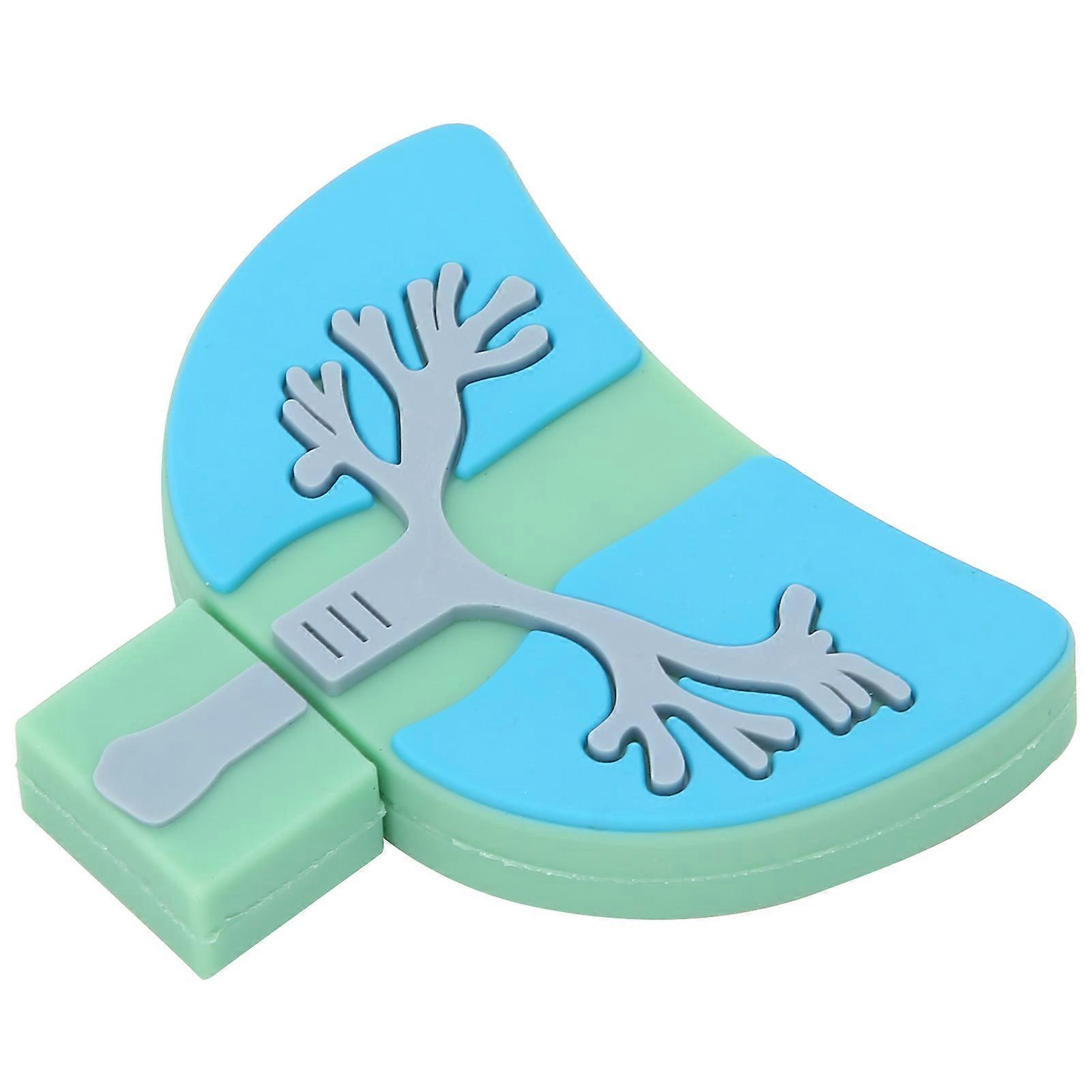 128GB USB 2.0 U Disk 3D Practical Data Storage Gift for All