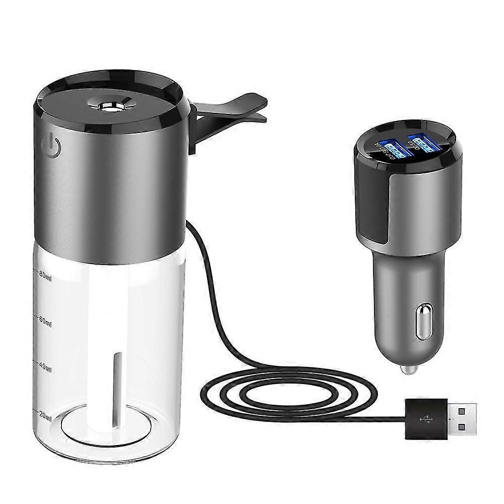 Car Humidifier With Dual Usb Charger