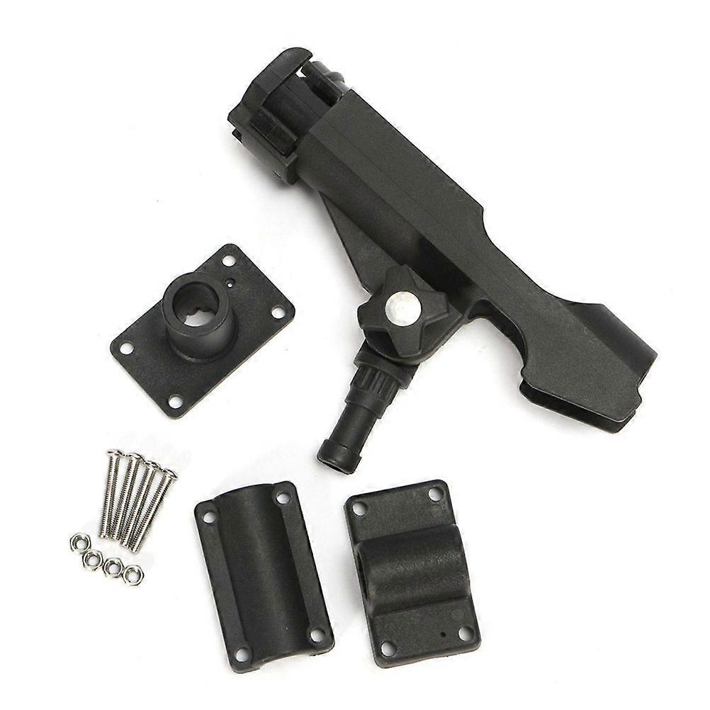 Fishing Rod Holder Rotatable Fishing Bracket with Screws for Boat Accessory