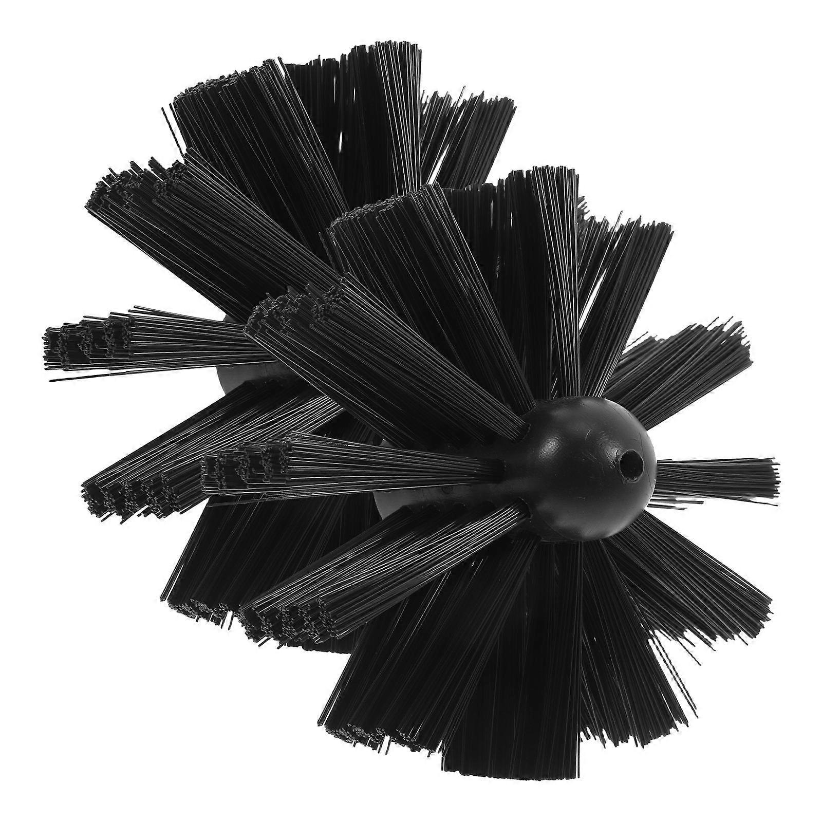 Dryer Duct Cleaning Brush for Chimney and Vent with 2Pcs Replacement Heads