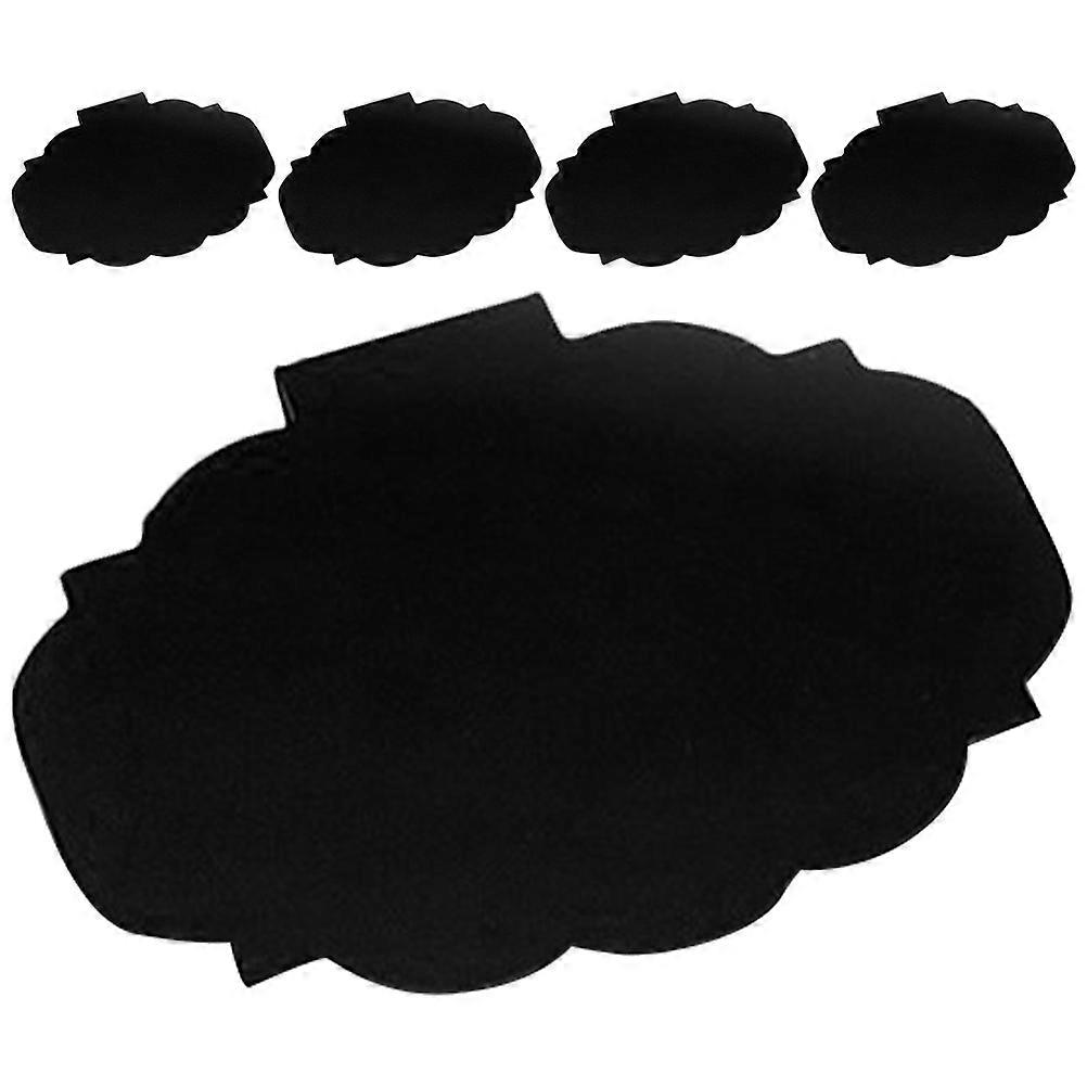 Basket Label Clip on Plastic Message Board for Leaving Message 5Pcs