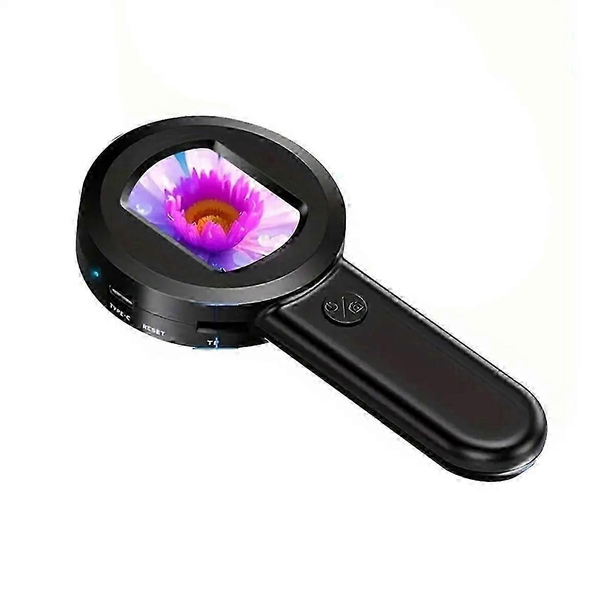 100X LED Illuminated Handheld Microscope Suitable for Coin Collectors, Adults & Kids Portable Magnifier