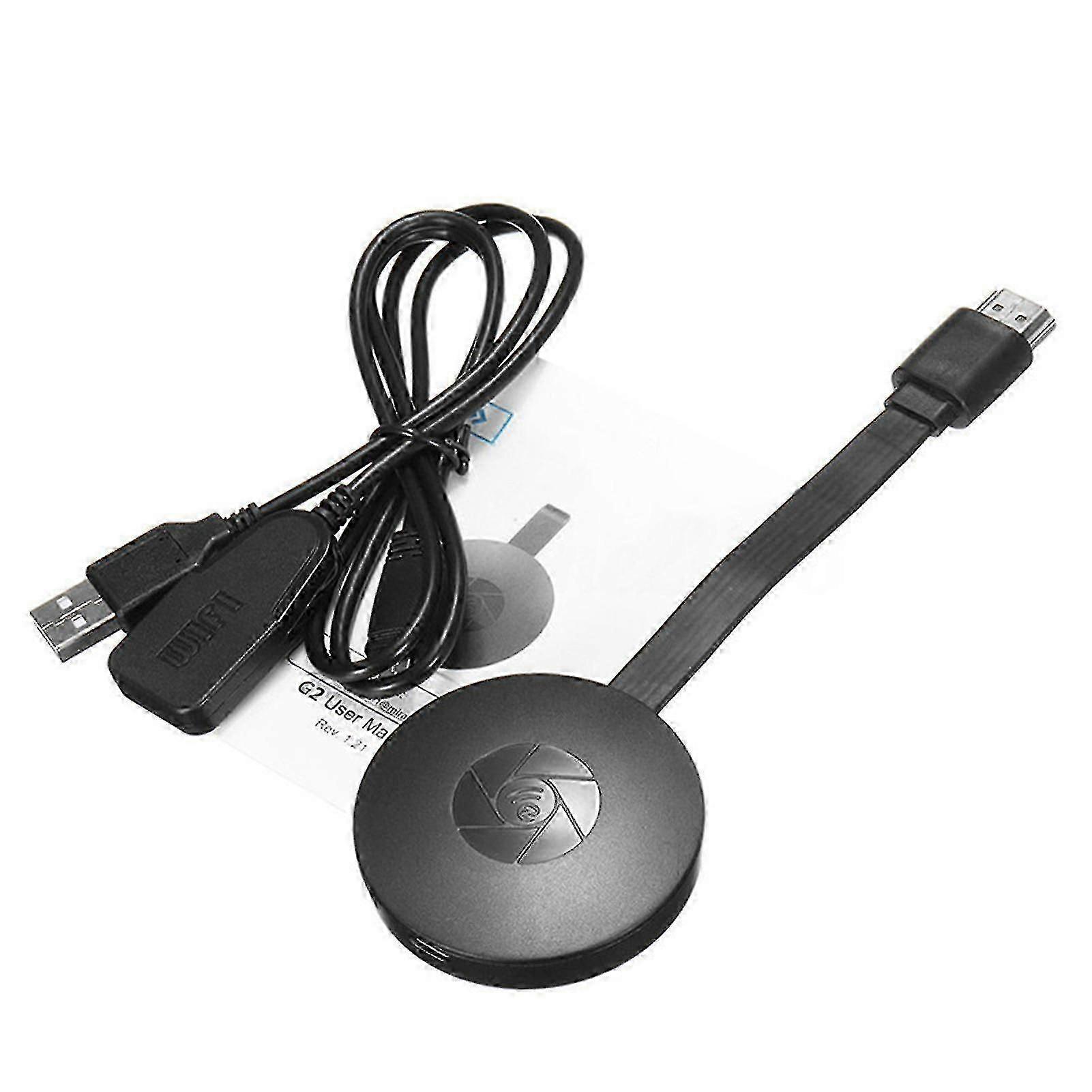 To Tv 2.4g 4k Wireless Wifi Mirroring Cable Hdmi-compatible Adapter 1080p Display Dongle For Iphone Samsung Goggle Chromecast