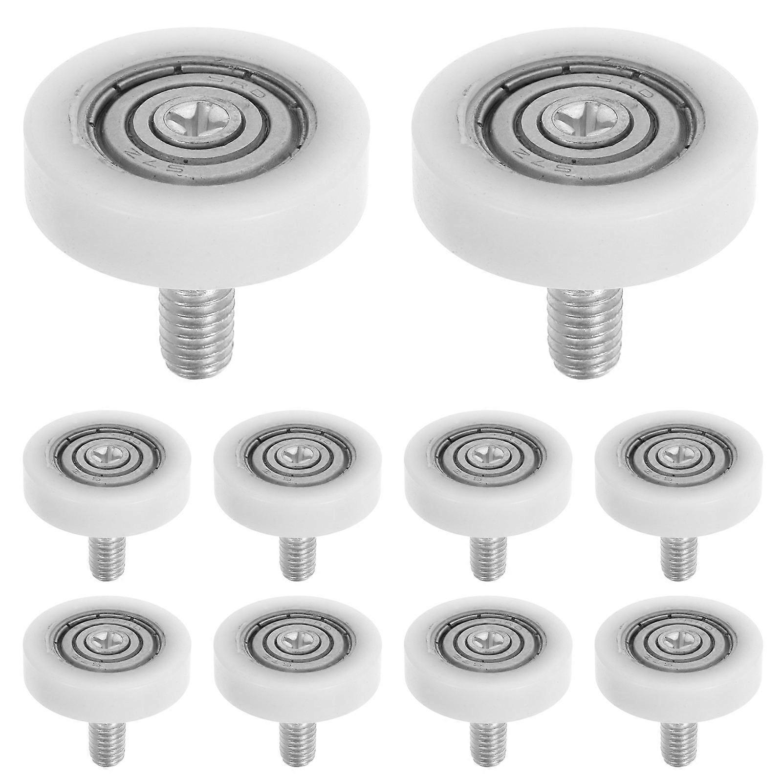 Track Roller 10Pcs Heavy Duty Drawer Track Wheel for Vending Machine Use