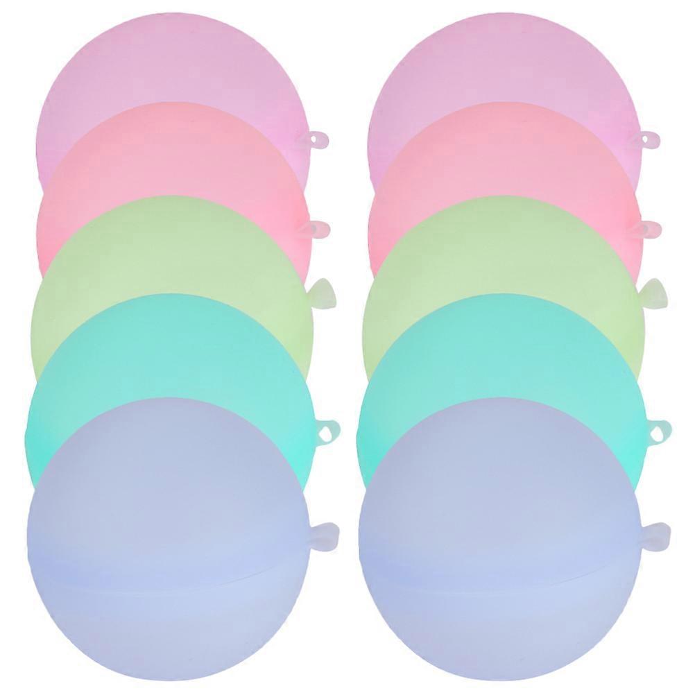 Interactive Kid Toys Round Balls Children's Parties Silicone Material Teaching Reward 10Pcs