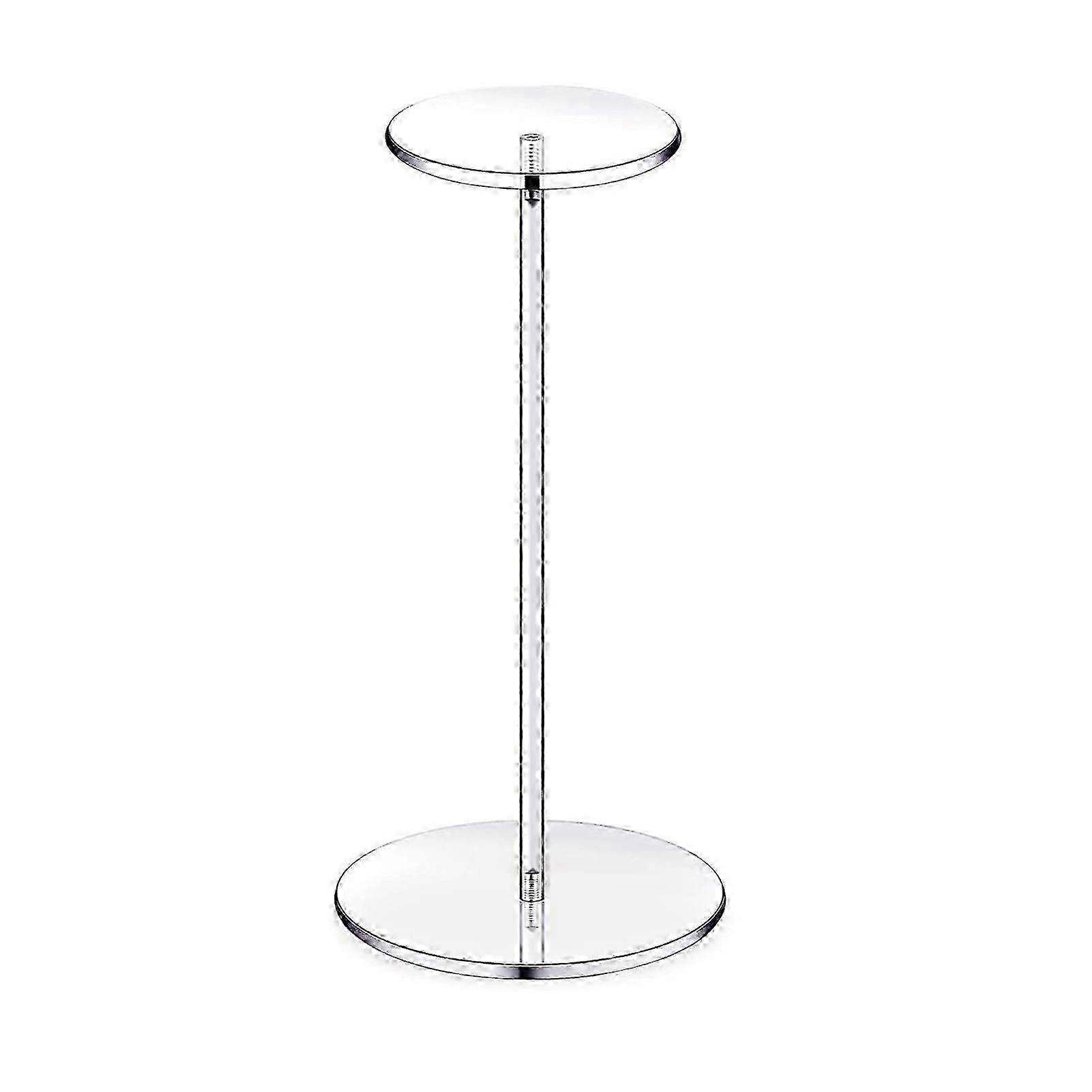 Acrylic Hat Rack Display Stand Stably Fixed Pedestal Display Stand for Displaying Hat Watch Jewelry