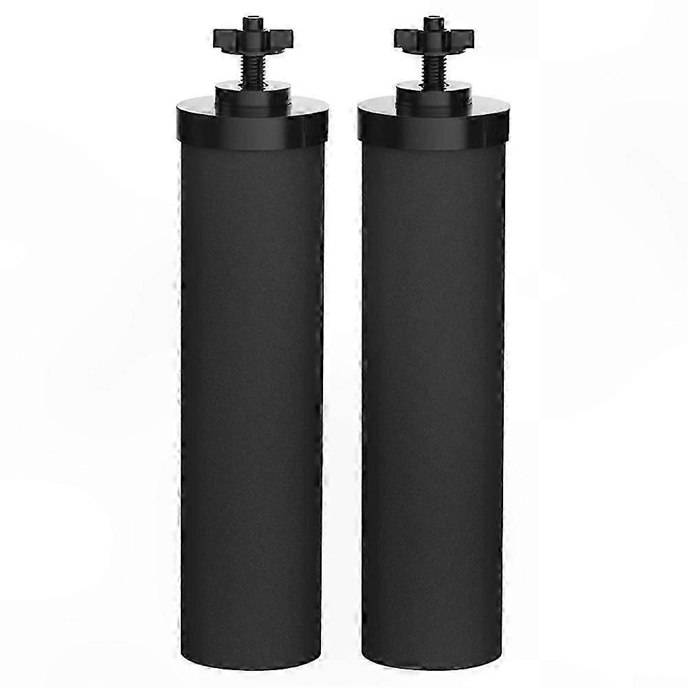 Activated Carbon Water Filters Made from Coconut Shells for Enhanced Taste and Cleanliness, 2-Pack