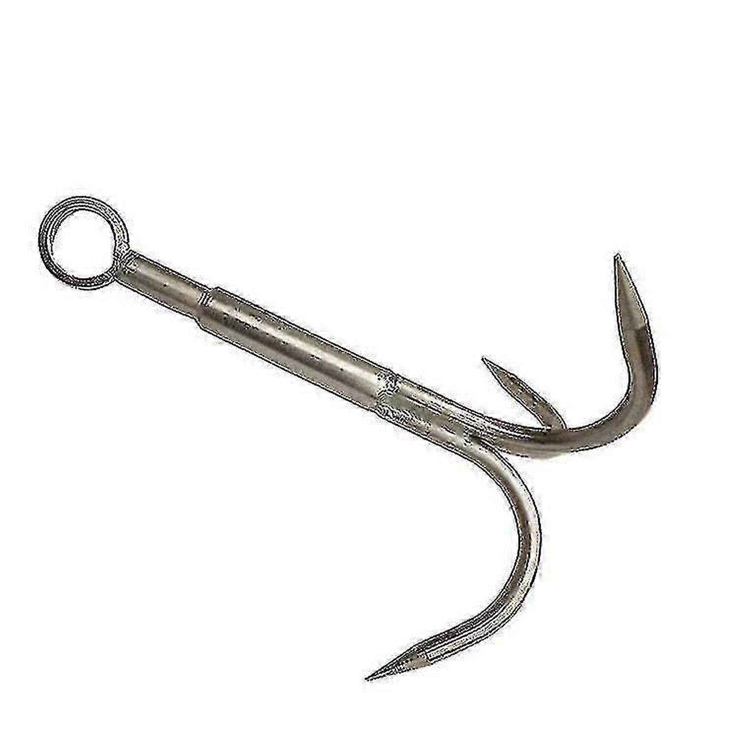 3-Claw Grappling Hook - Stainless Steel, Small & Large Sizes For Climbing, Retrieving, Fishing