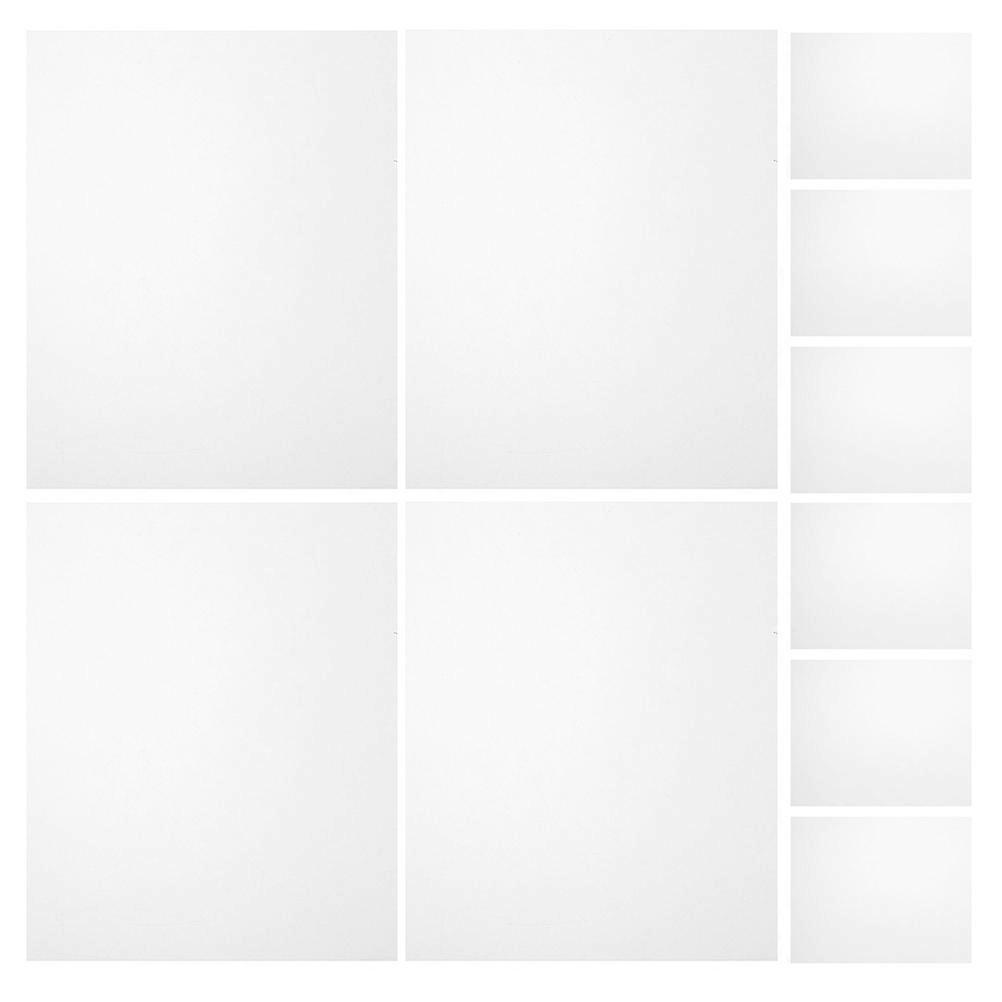 Clear Stencil Sheets for Crafts Used for Painting 50Pcs Reusable Templates
