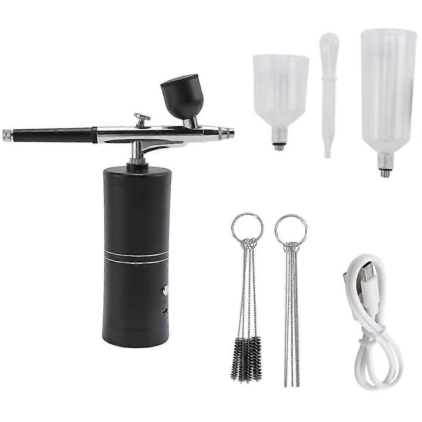 For Airbrush Kit With Compressor Rechargeable Highpressure For