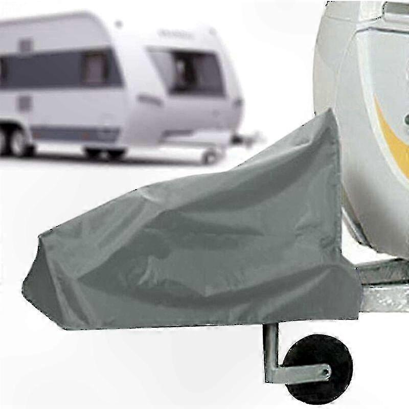 Waterproof Drawbar Protector with Durable Hitch Cover for Trailers and Caravans