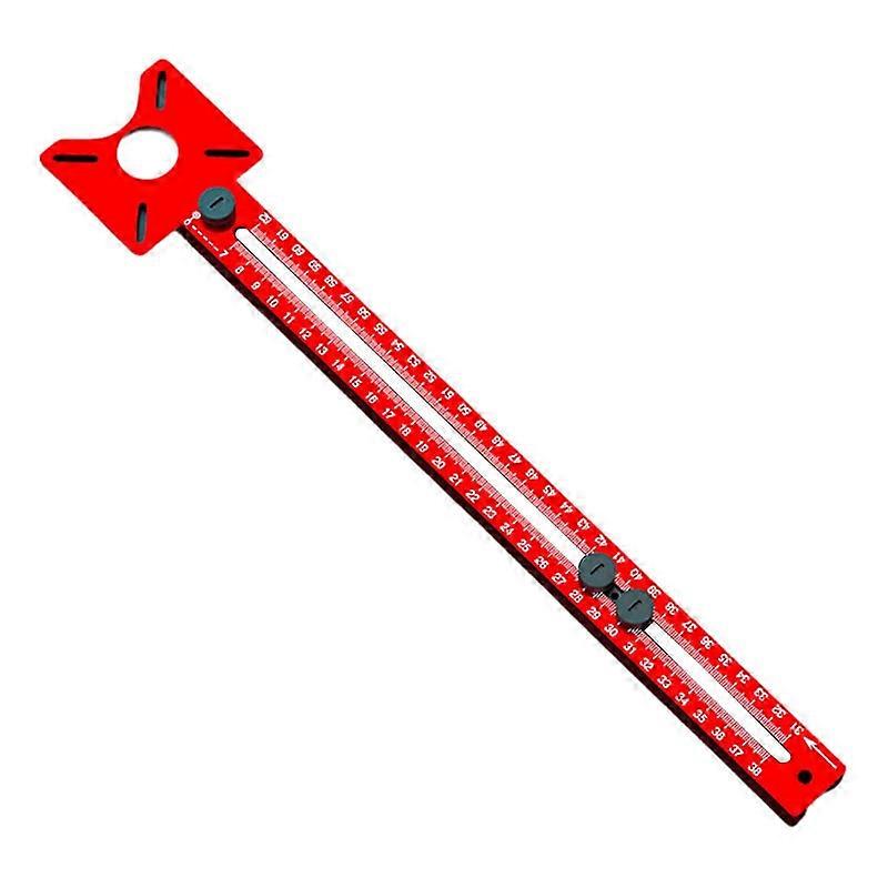 Router Milling Grooves Bracket Aluminum Router Circles Cutting Multifunctional Cabinet Hardware Router Guide Tool