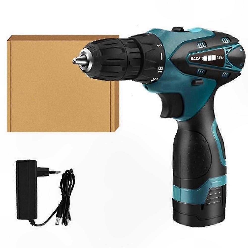 Rechargeable 16.8V Cordless Mini Drill Electric Screwdriver Tool Kit