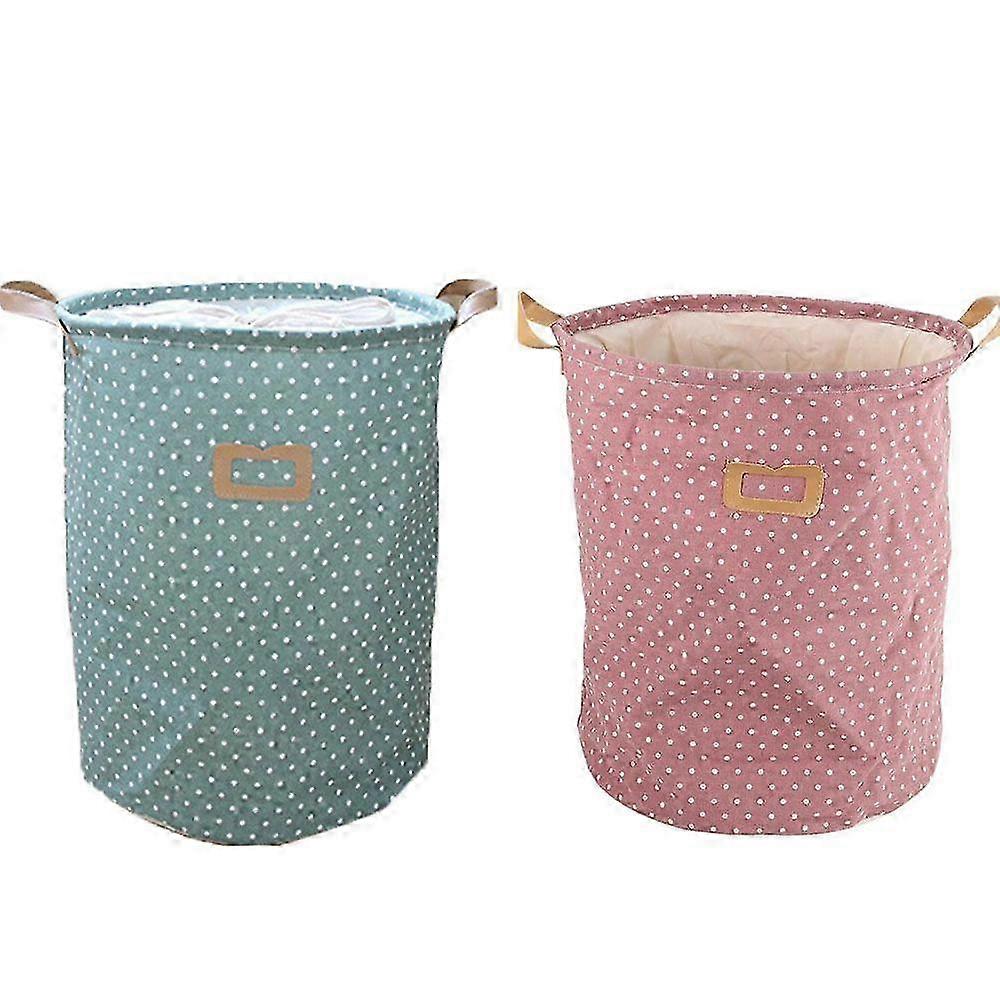Dot Laundry Hamper Bag Clothes Storage Baskets Home Clothes 2025