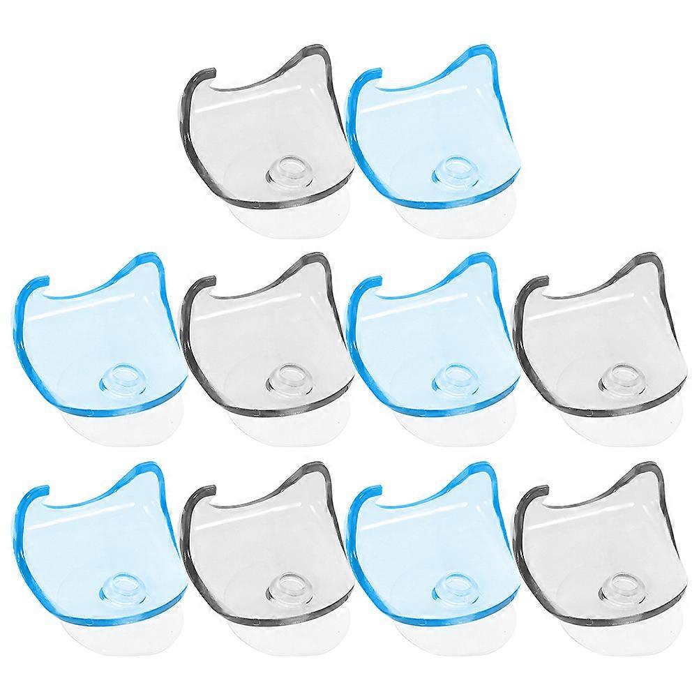 Plastic Bathroom Stand Suction Cup Holder for Storage 20 Pieces