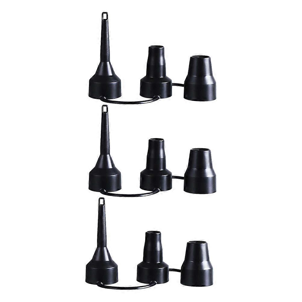 Replacement Nozzles Plastic Pump Nozzle Head Air Pump Nozzle 9Sets