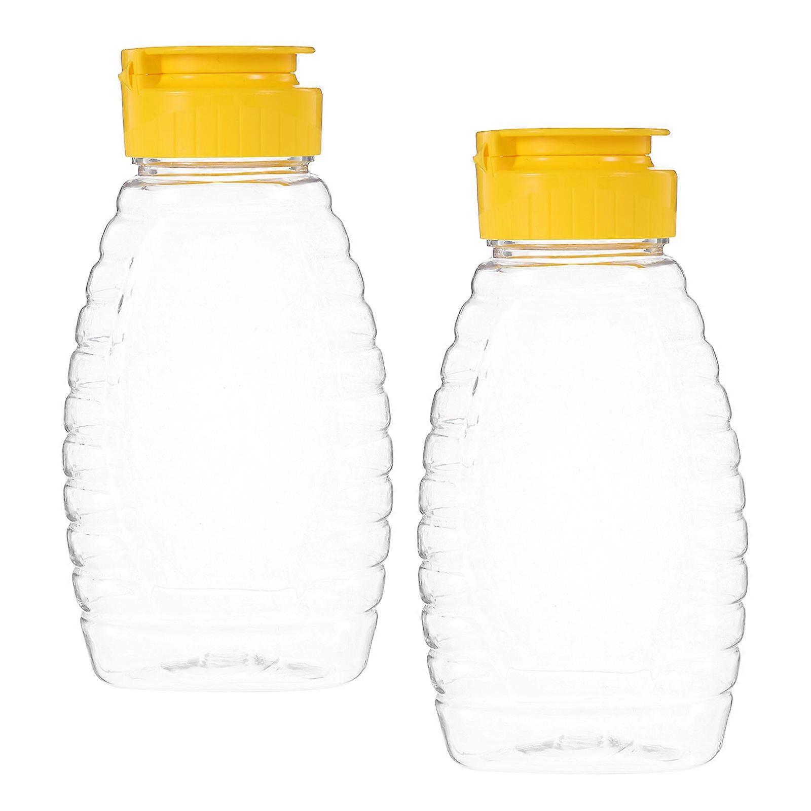 Honey Dispenser Bottle Squeeze for Sauce Storage 10Pcs Pack