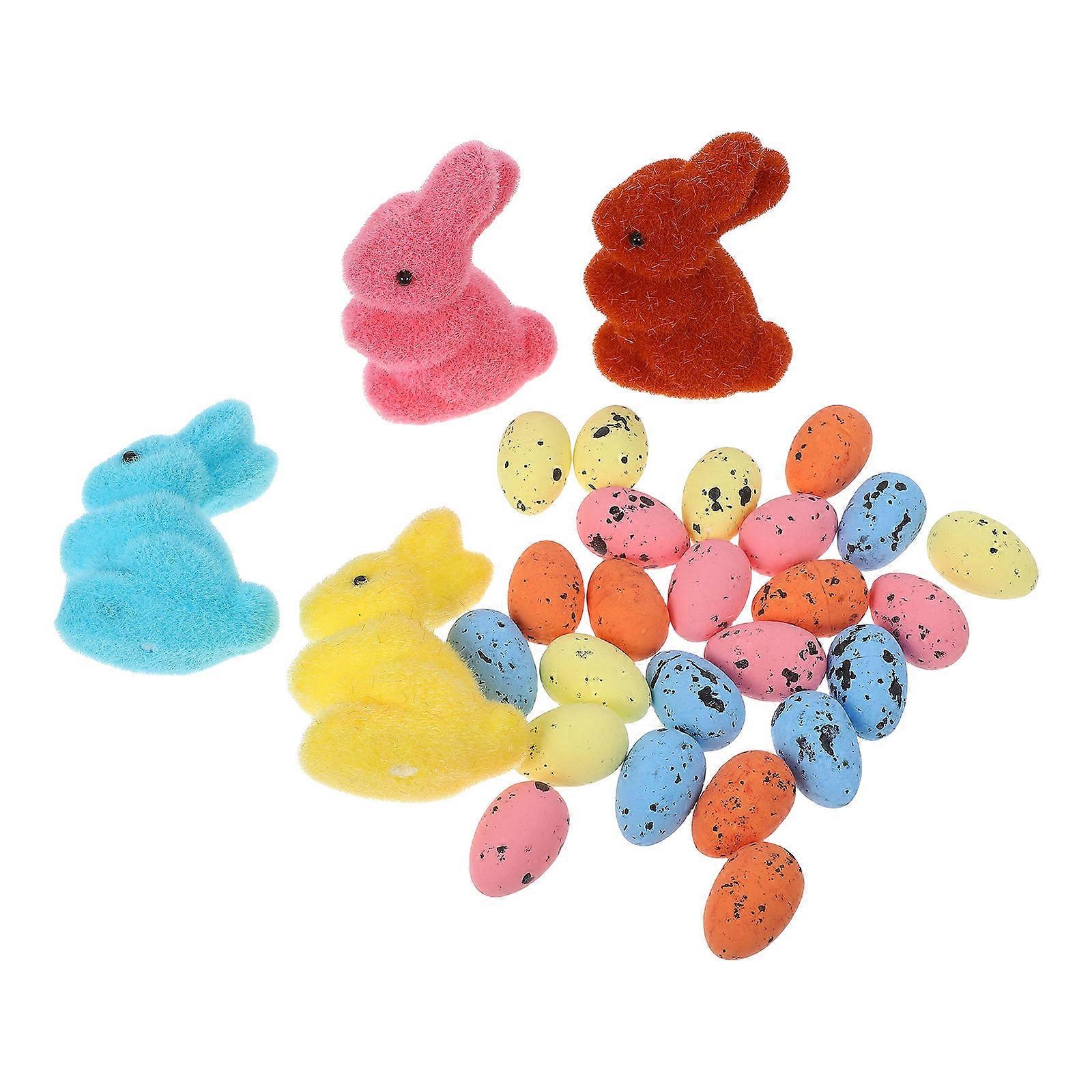 Tabletop Decoration For Easter Celebration With Decor And Egg Theme In 1 Set