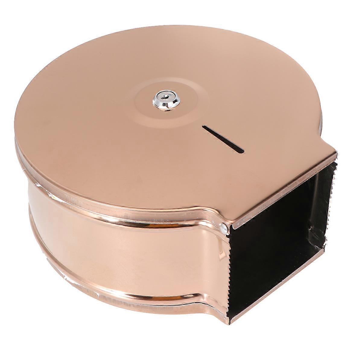 Roll Paper Rack Wall-Mounted Tissue Holder 2Pcs for Bathroom Use