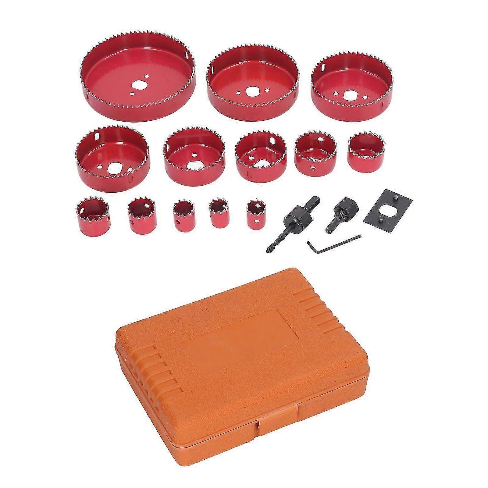 2025 أحدث طراز لمجموعة أدوات فتح ثقب النجارة مع 1 مثقاب 1 طوقا