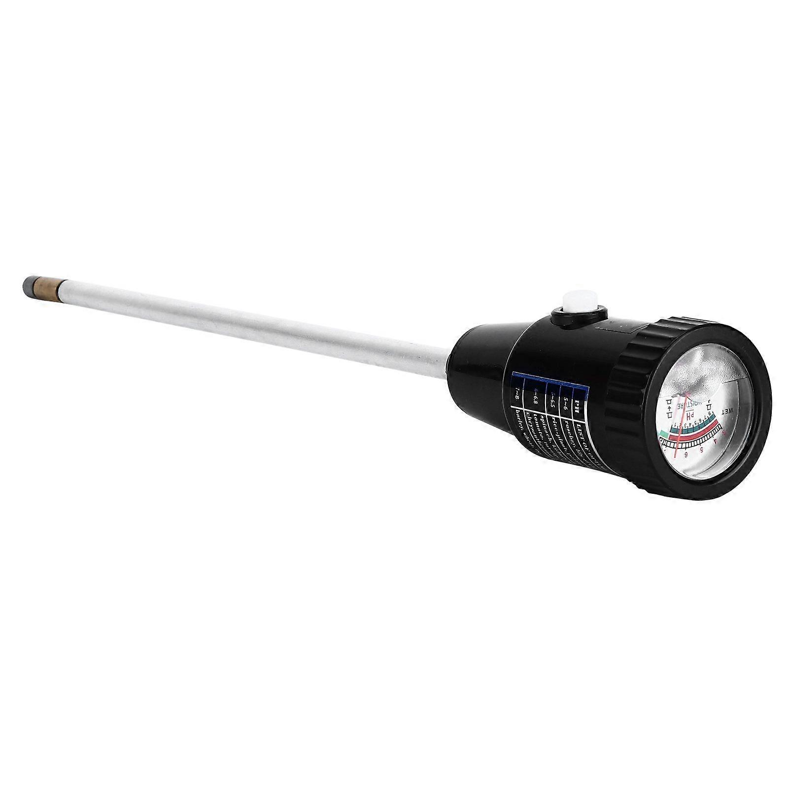Soil Tester PH 1% Humidity  Accuracy Testing Tool with Electrode Tip for Garden Orchards