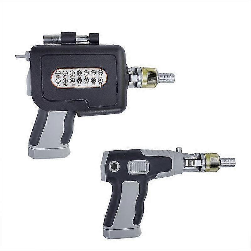 16-in-1 electric screwdriver gun with magnetic bit set