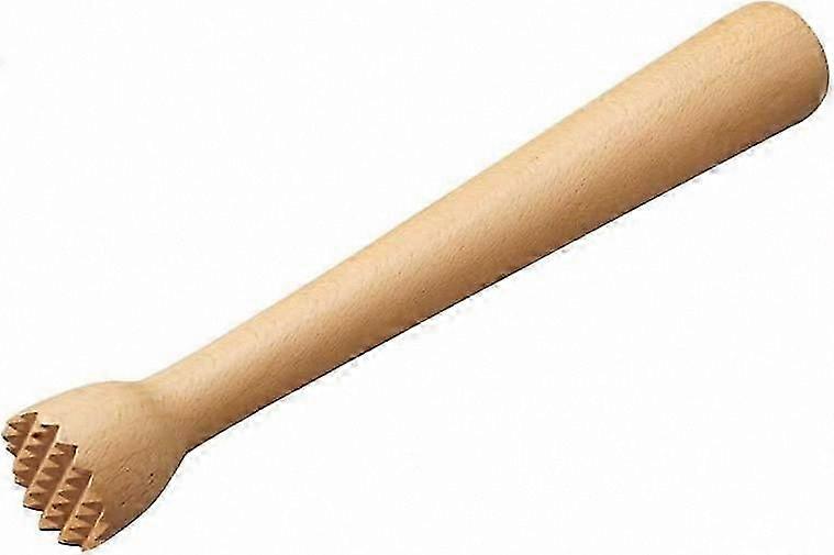 Cocktail Muddler for Mojitos and Fruit Drinks, Durable Wooden Bar Tool for Home or Professional Use