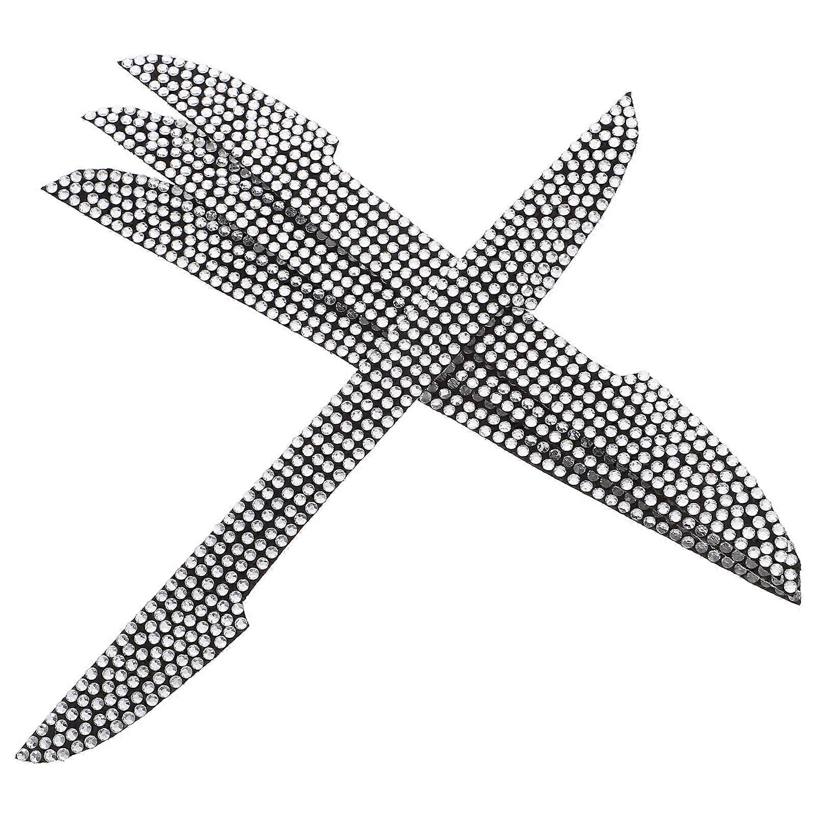 Car Door Handle Protector Elegant Scratch-Resistant Rhinestone 4Pcs