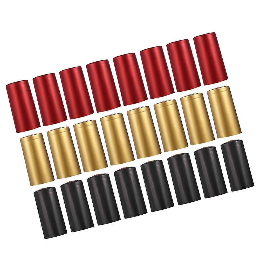 Heat Shrink Sealing 120 Pcs PVC Capsules For Party Banquet Lightweight Compact Decorative Sealing
