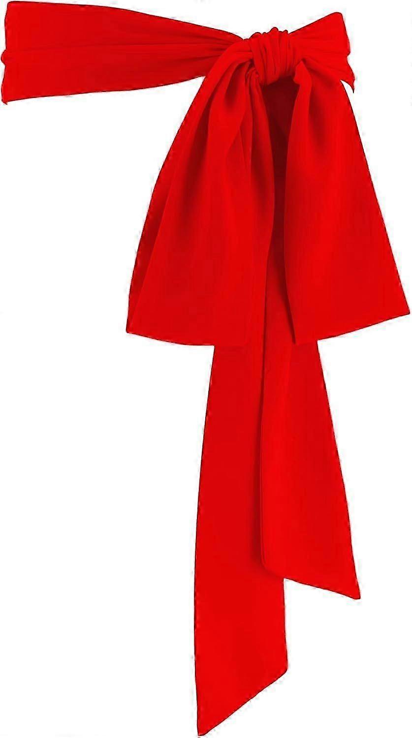 Naisten sifonki vyö mekko vyötärö vyötärö morsiushäävyö 50-luvun asusteet 3' leveä