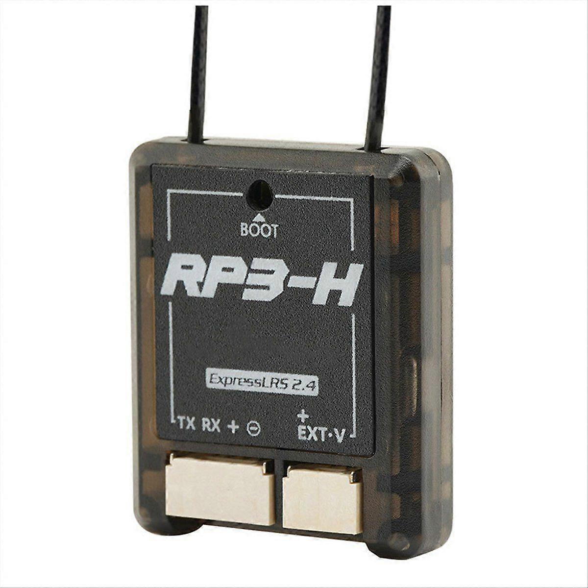 RP3-H ExpressLRS ELRS 2.4GHz Nano Receiver Dual Antenna Built-in TCXO for NEXUS Heli Flight Controller