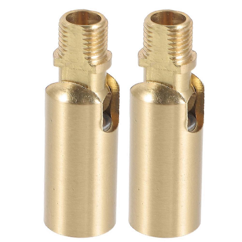 Copper 180 Degree Sloped Ceiling Adapter for Wall Lamp Swivel 2Pcs