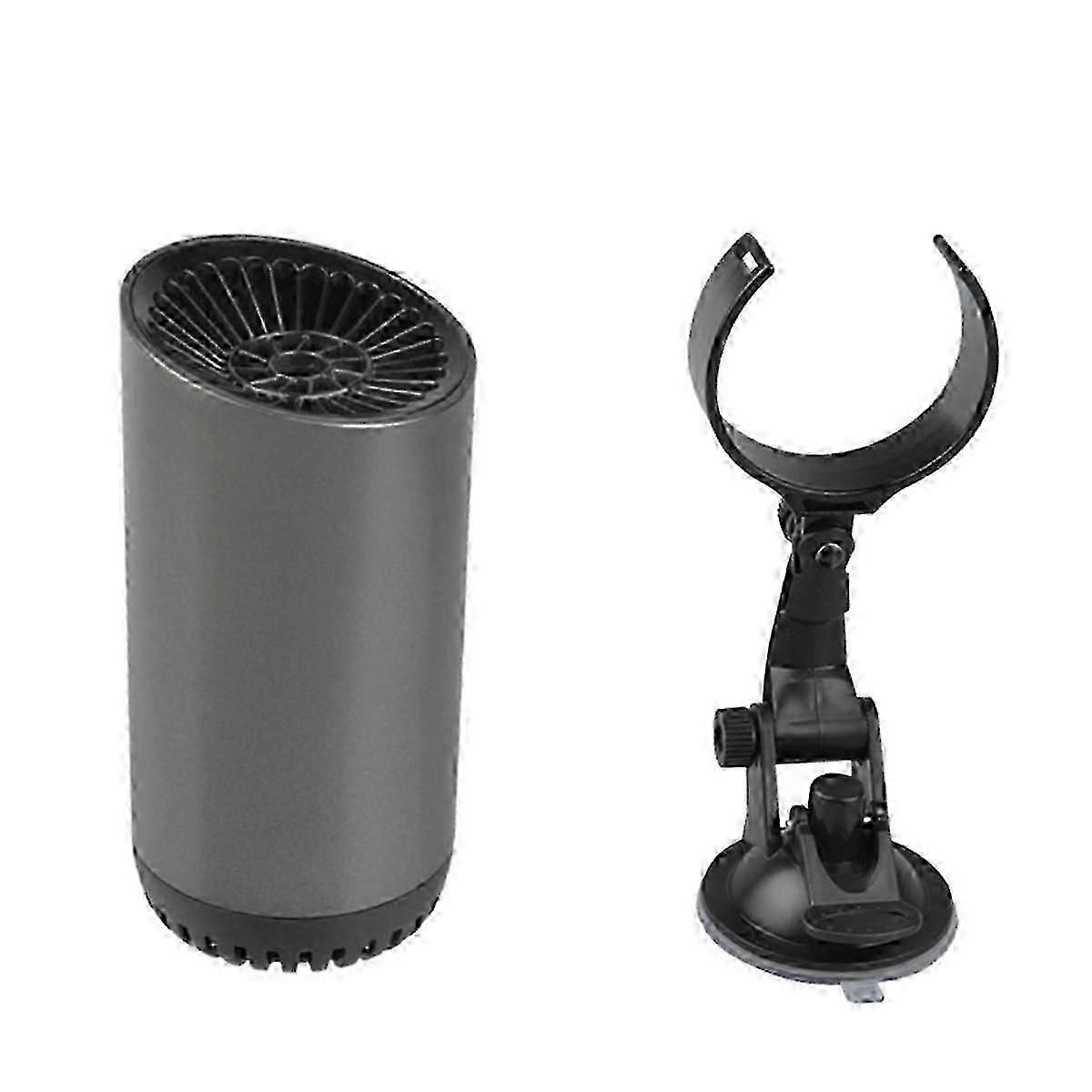 12V Portable Car Heater and Defroster, Car Windshield Defogger and Defroster, 2-In-1 Fast Heating f