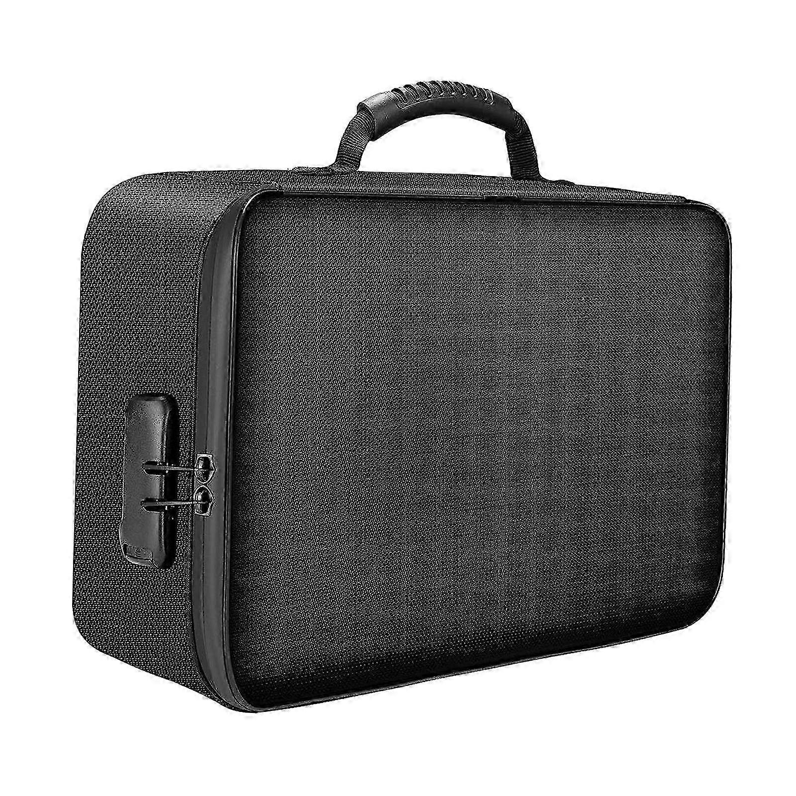 25-26 Fireproof Document Bag Durable Document Organizer for File Passports Office