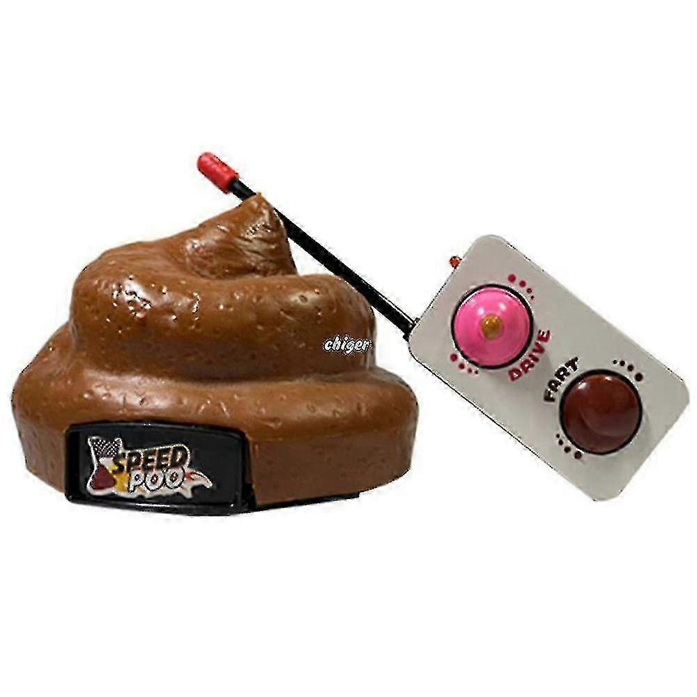 Fun Toys Hilarious Speedy Remote Control Speed Poo Family Drive And Spin Ugly Toy 25-26
