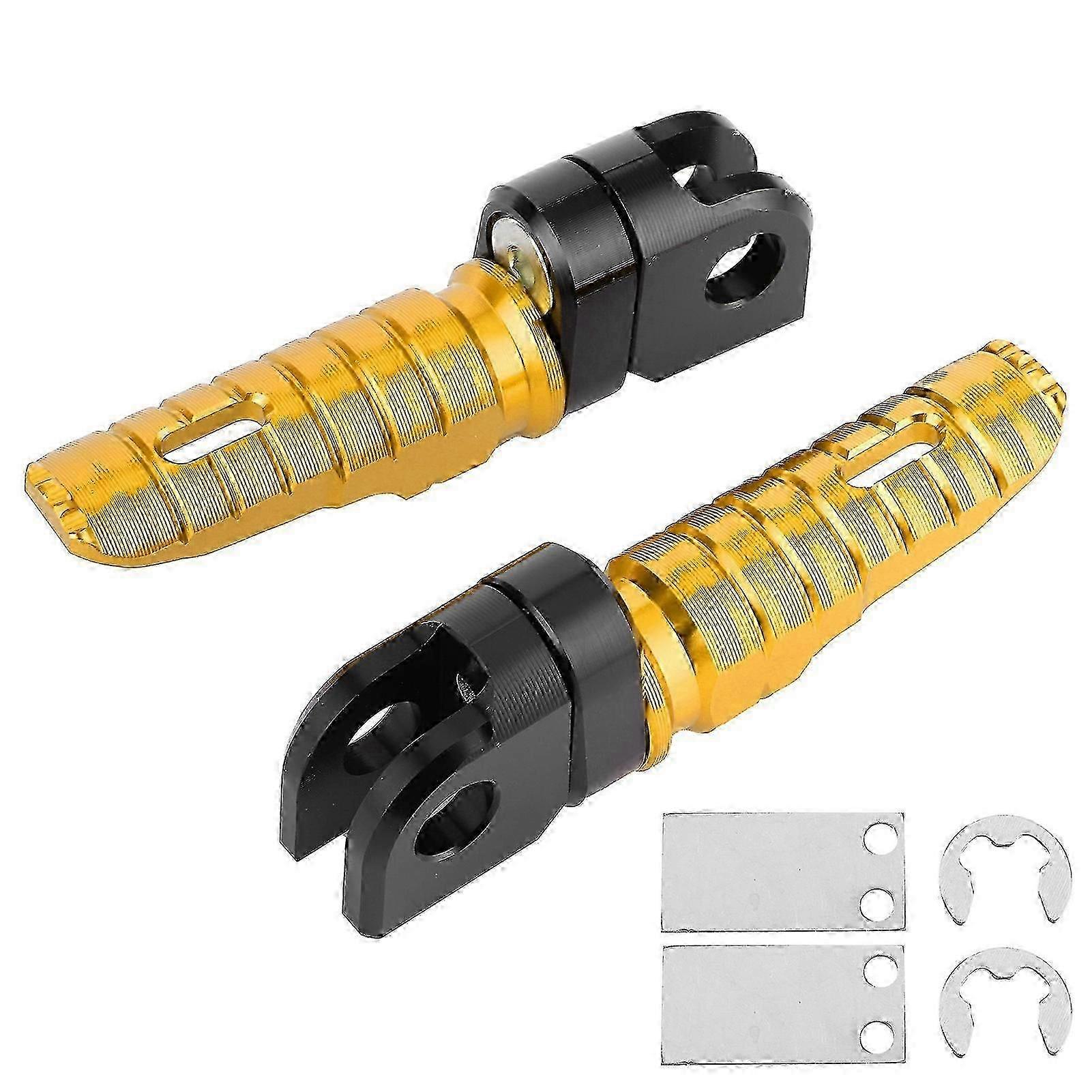 زوج من أوتاد القدم الأمامية دواسات سبائك الألومنيوم مناسبة لكاواساكي نينجا Z125 PRO Z250 / SL Z400 Z900Blue