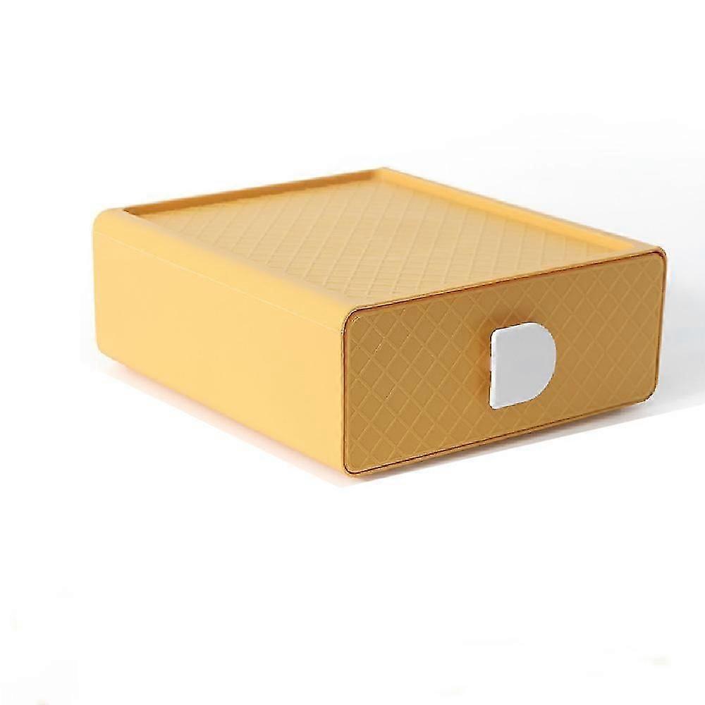 PP Storage Box, Suitable For Living Room Study Cover Can Be Superimposed Solid Color Storage Box