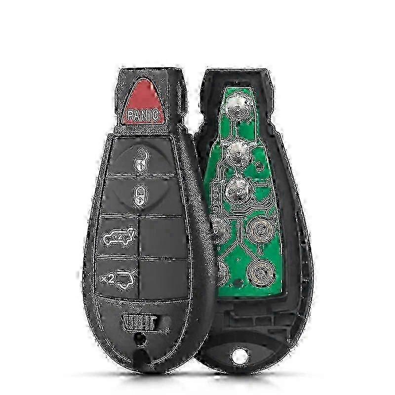 Smart Key Fob for Vehicles Compatible with Jeep Grand Cherokee Models from 2008 to 2013, M3N5WY783X IYZ-C01C, 433Mhz Uncut Key Blanks