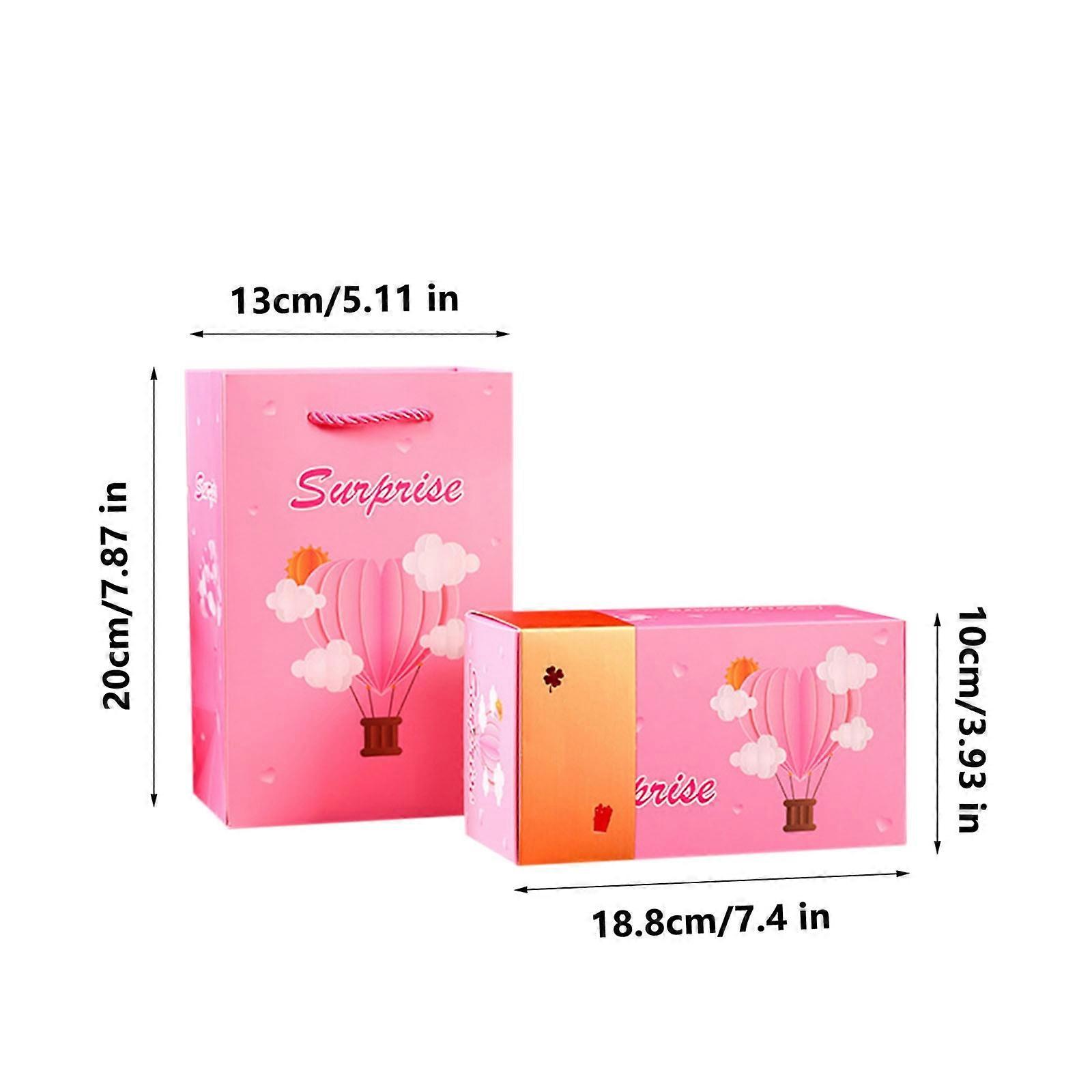 Surprise Box Gift Box Creating Most Surprising Gift Red Envelope Bouncing Romantic Gift Box